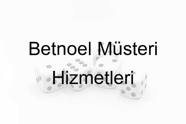 Betnoel Müşteri Hizmetleri 1 Betnoel müşteri hizmetleri